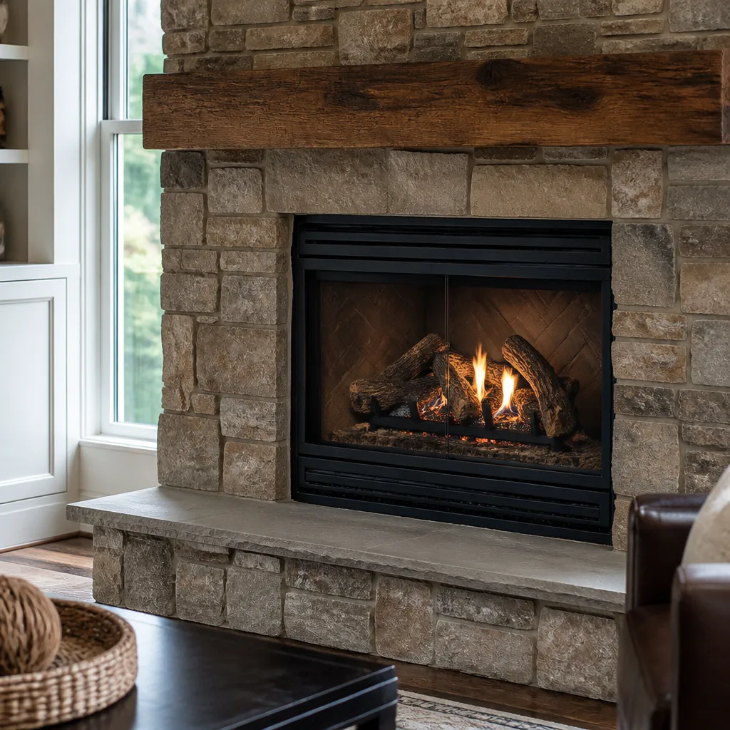 Gas fireplace service
